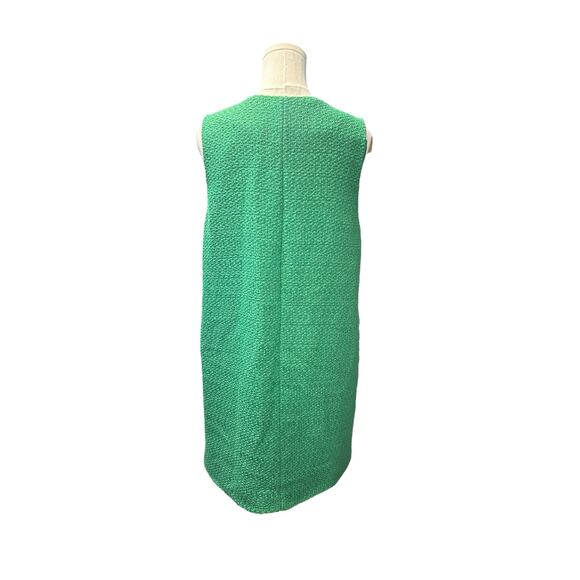 Tuckernuck Pomander Place Emerald Green Tweed Bianca Dress - Picture 9 of 11